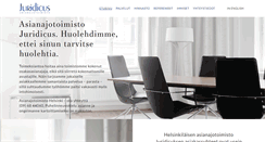 Desktop Screenshot of juridicus.fi