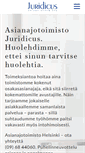 Mobile Screenshot of juridicus.fi